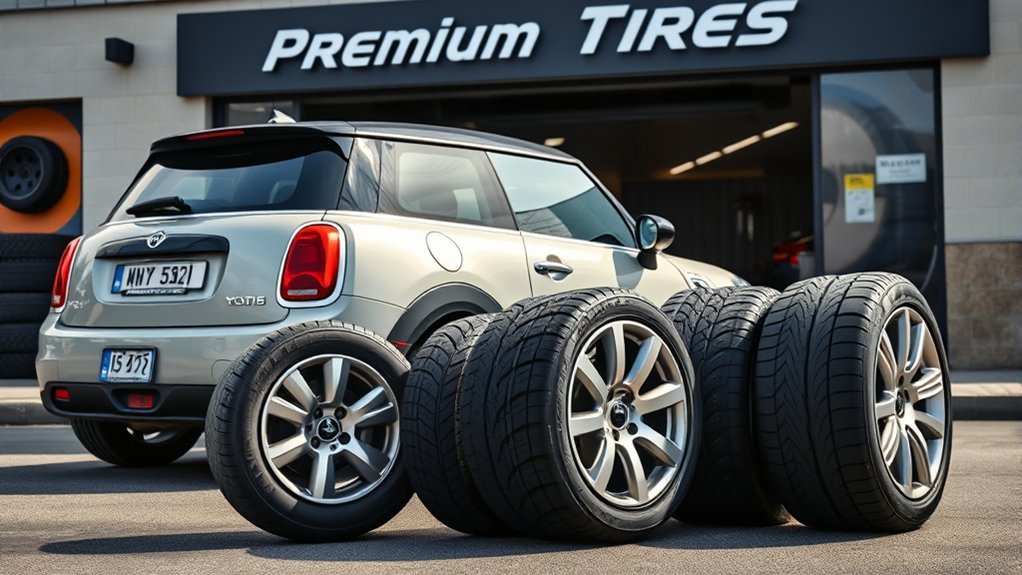 mini cooper tire pricing