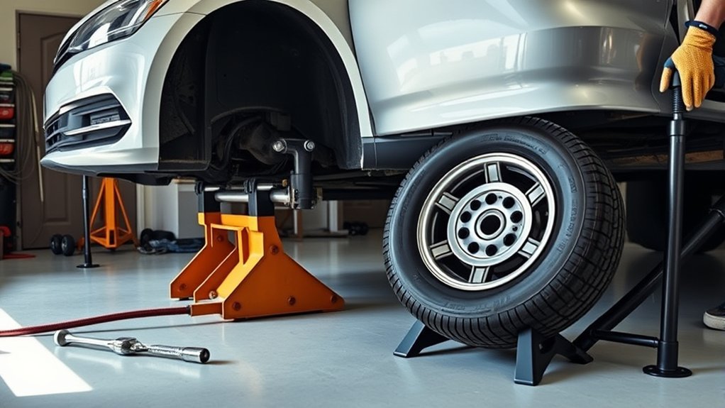 one jack tire rotation
