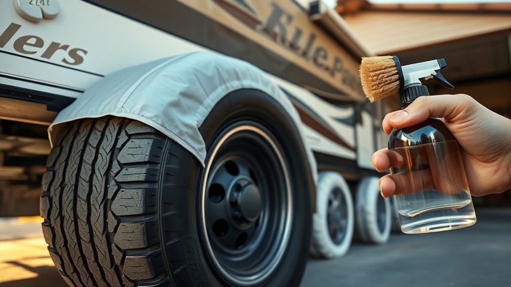 prevent trailer tire deterioration
