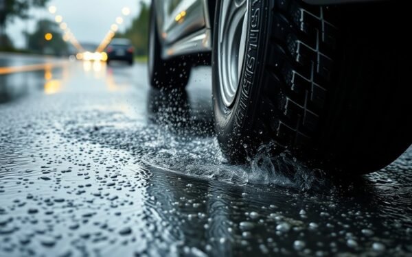 rain tire grip issues