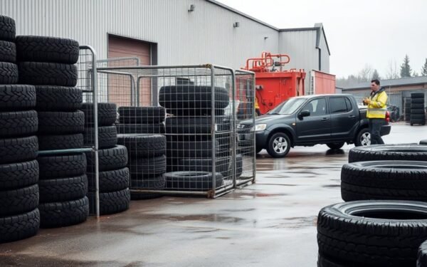 recycle old tires properly