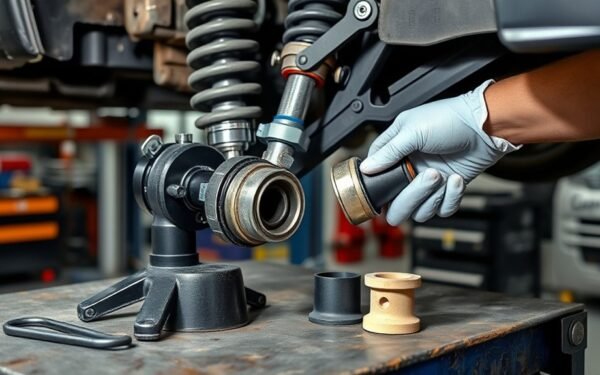 replace control arm bushings