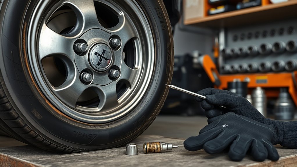 replace tire sensor battery