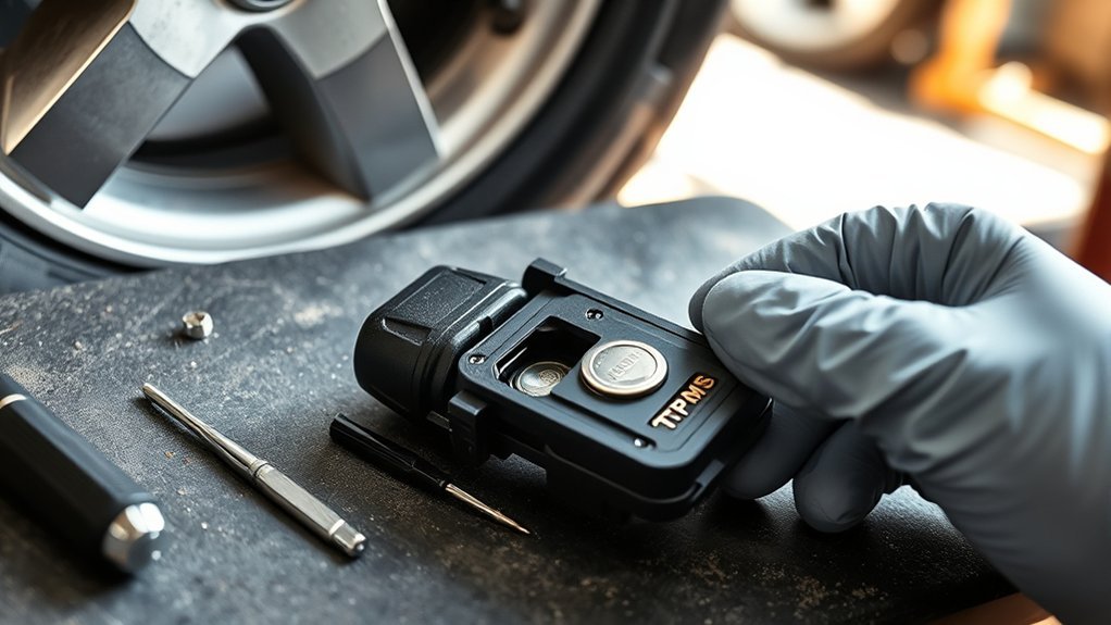 replaceable tpms sensor batteries