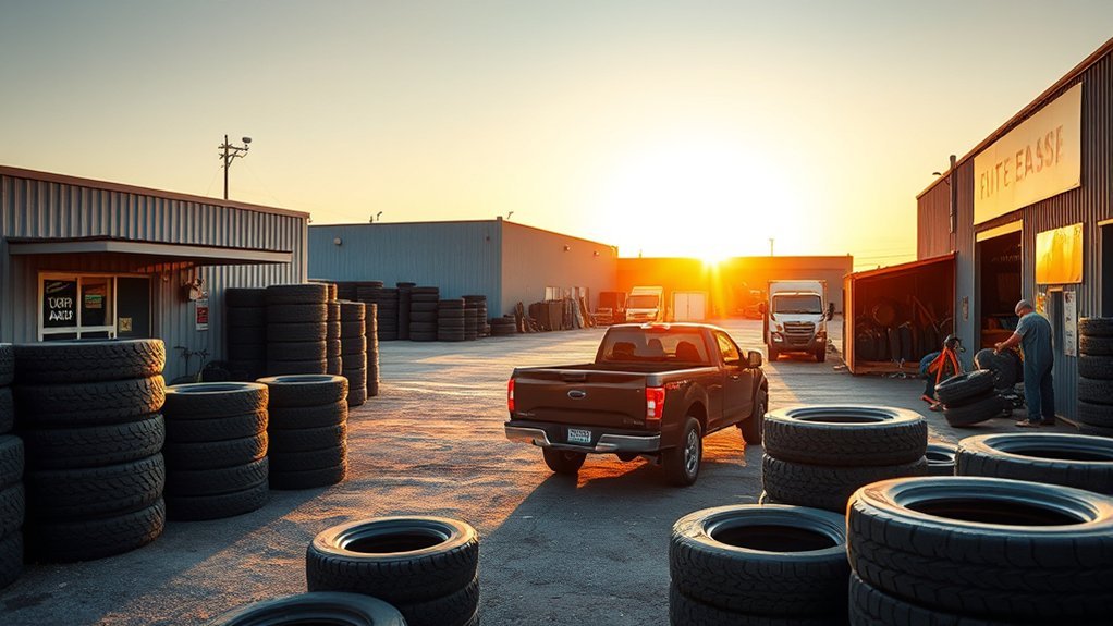 sell used tires effectively