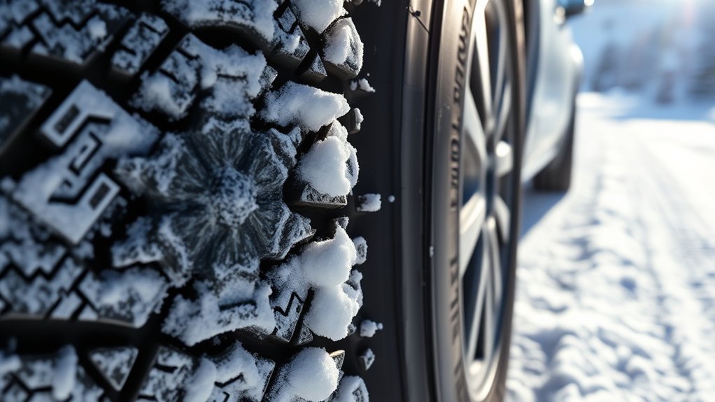 Three-Peak Mountain Snowflake symbol showing severe-snow tire qualification