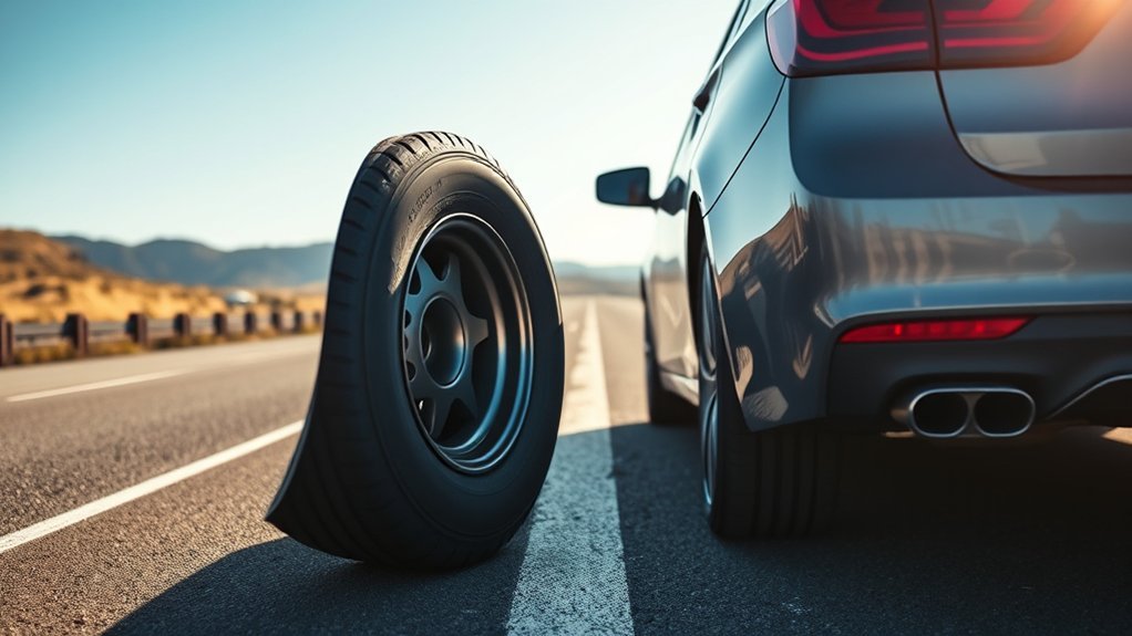 spare tire distance limits