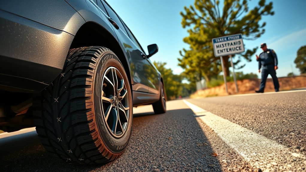 studded tires summer restrictions