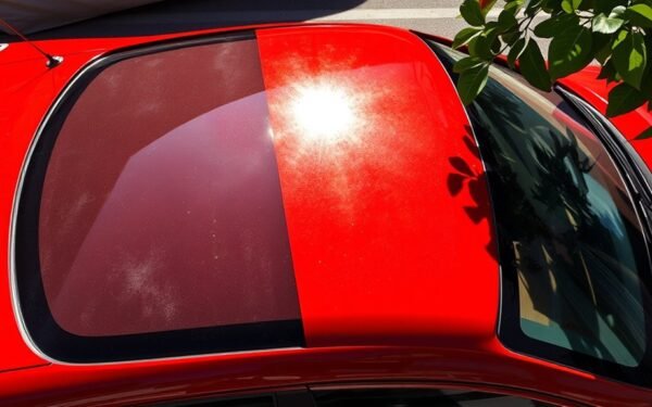 sun exposure harms paint