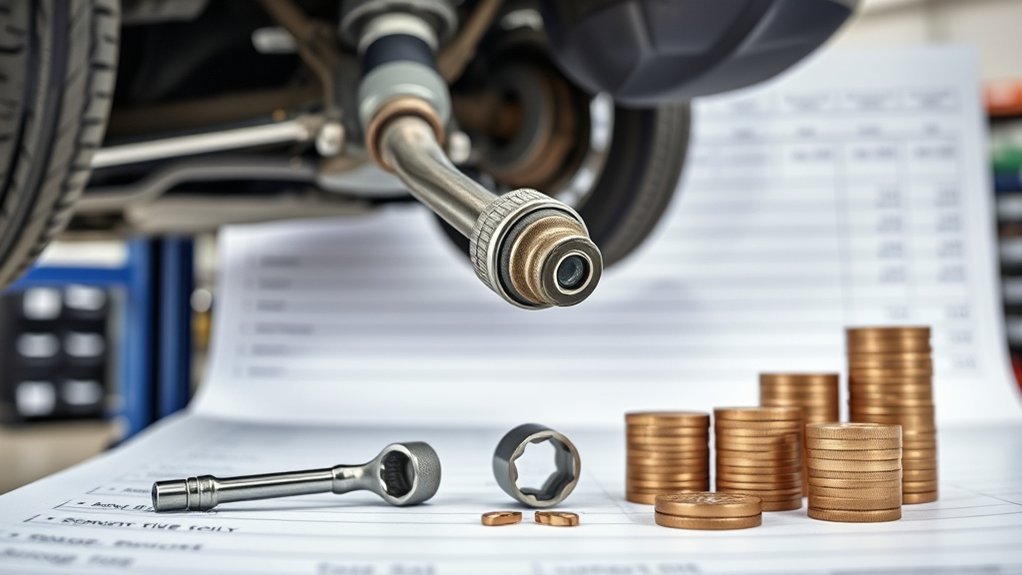 tie rod repair expenses