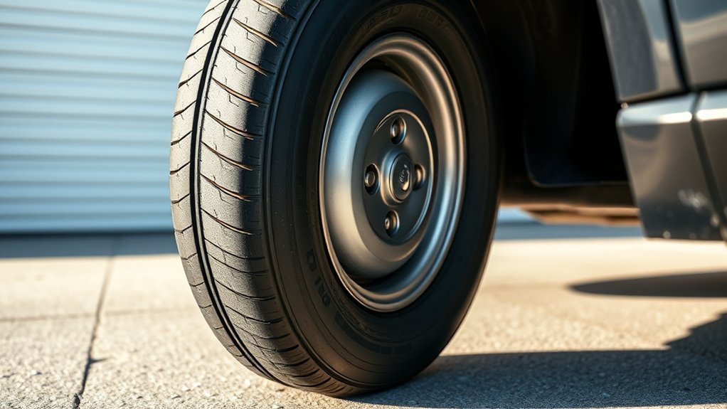 tire bubble indicates replacement
