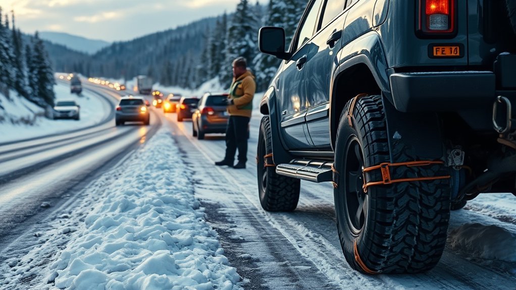 tire chains legal regulations