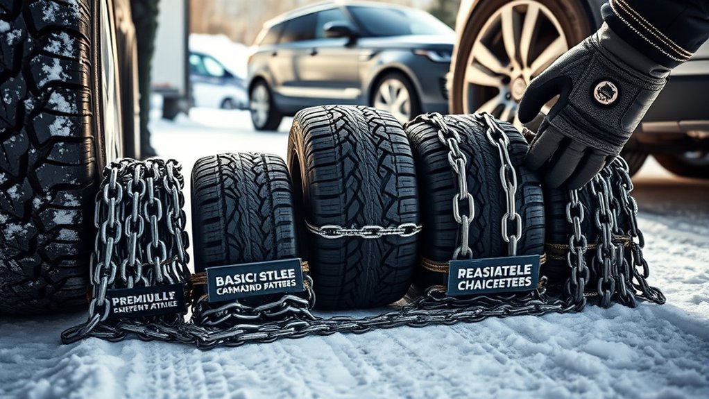 tire chains price overview