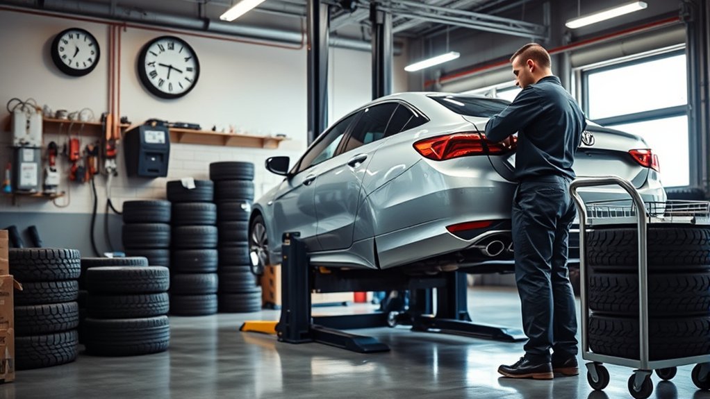tire change duration firestone