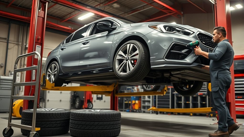 tire change duration varies