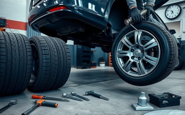 tire change time estimate
