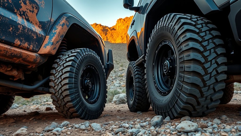 tire comparison trail vs ridge