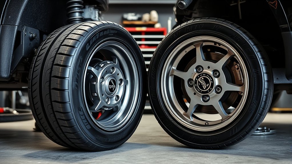 tire direction impacts performance