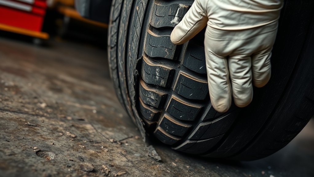 tire layer separation warning