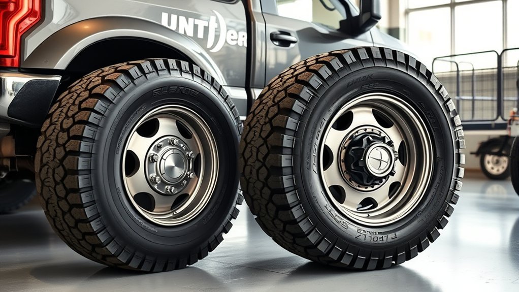 tire load range comparison