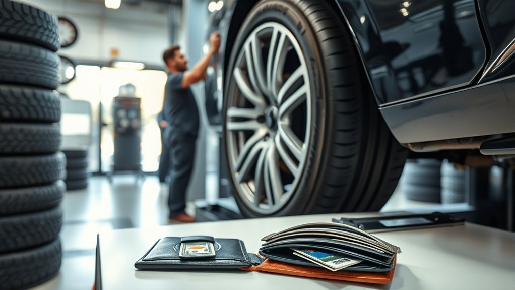 tire mounting cost inquiry
