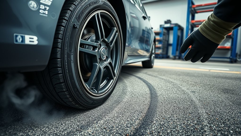 tire noise during turns