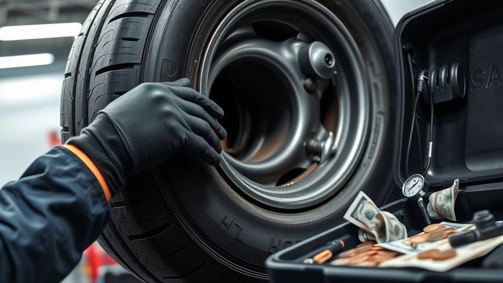 tire patching cost estimate