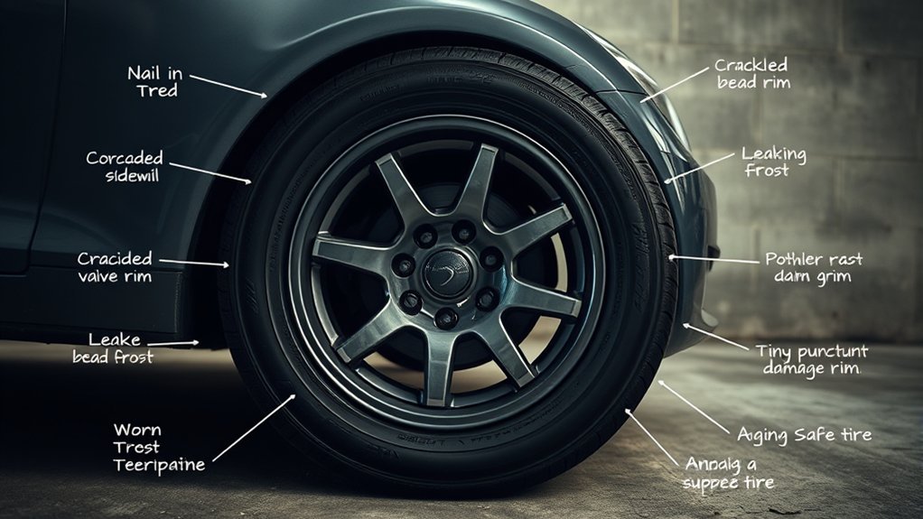 tire pressure loss reasons