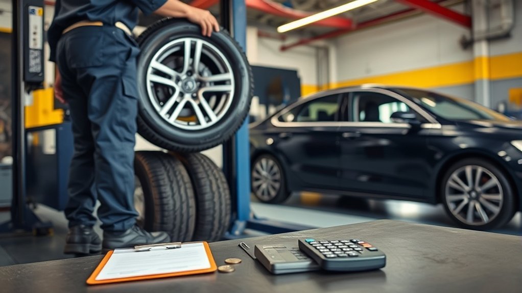 tire rotation pricing breakdown