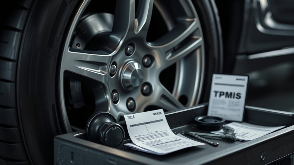TPMS tire sensor replacement cost components