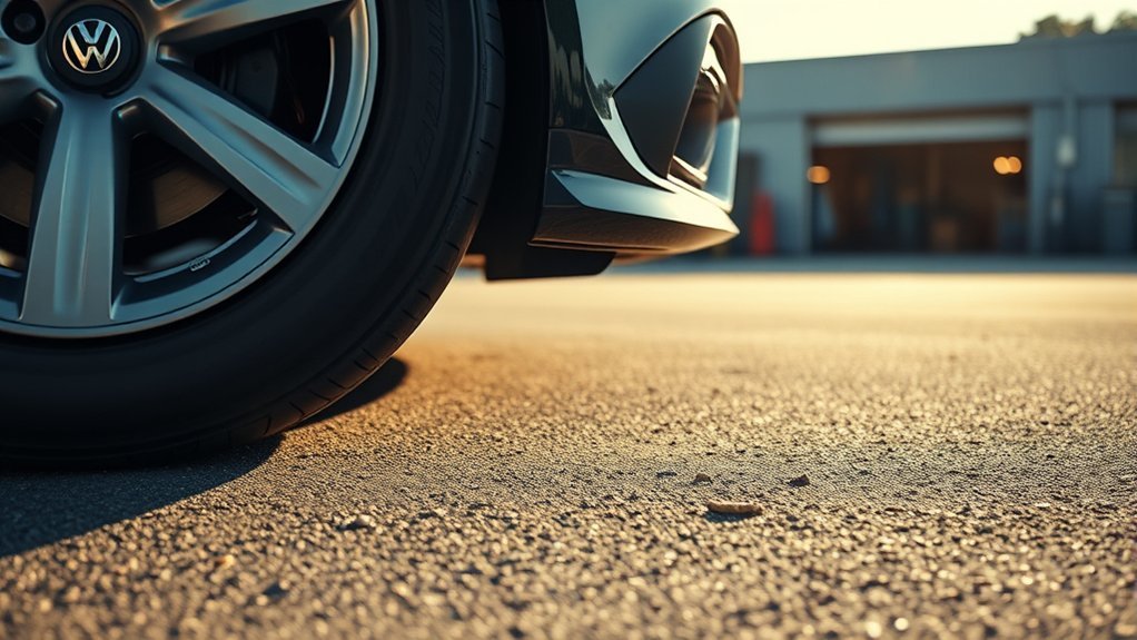 tire squeal from grip loss