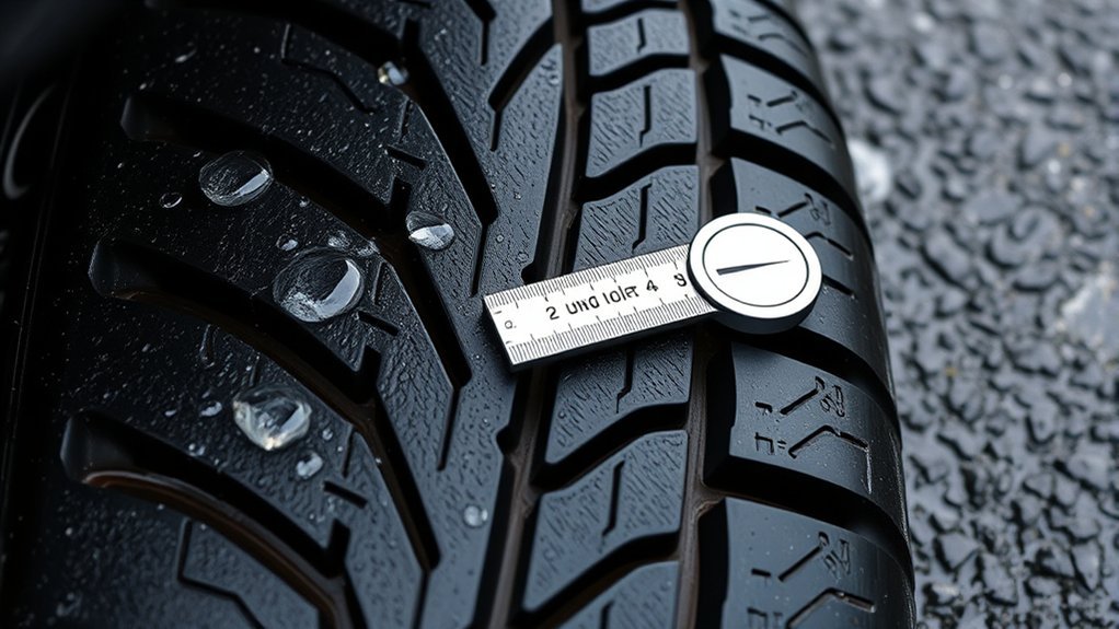 tire tread depth measurement
