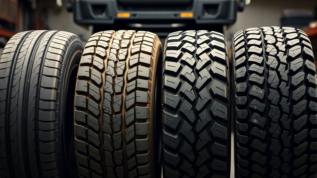 tire tread pattern types