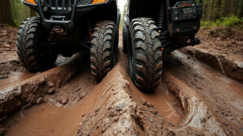 underinflated tires traction issues