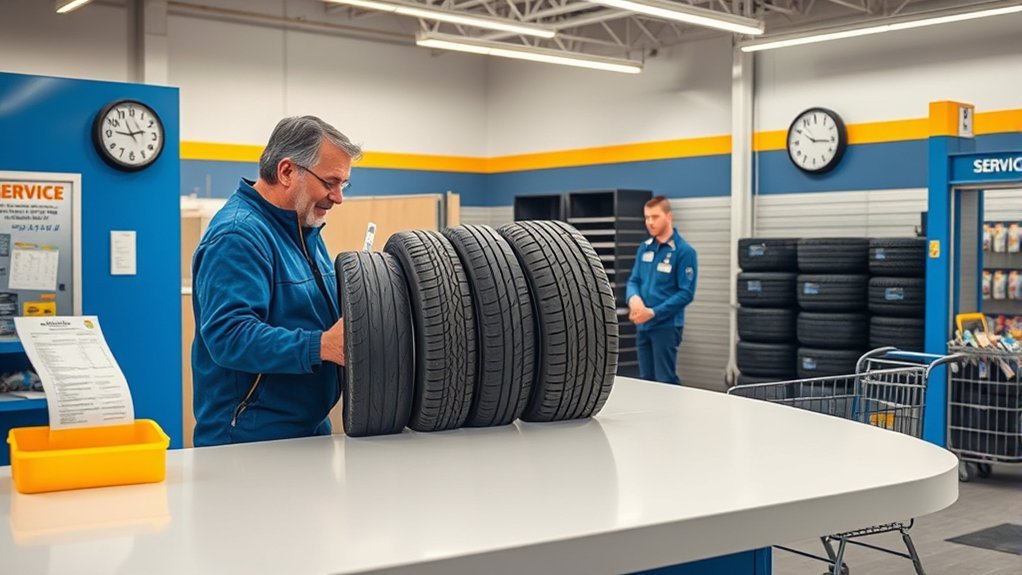 walmart tire return guidelines