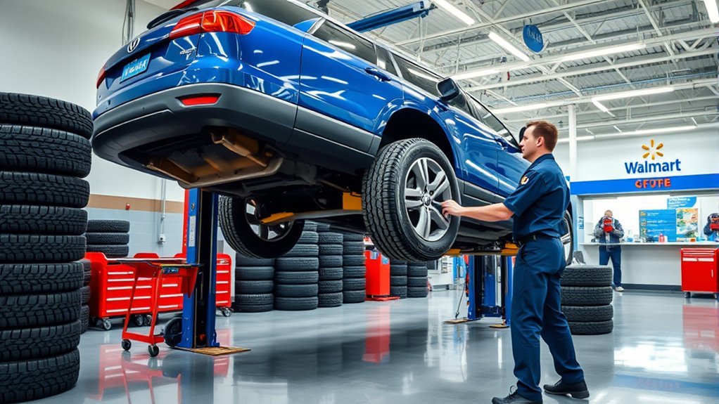 walmart tire rotation cost